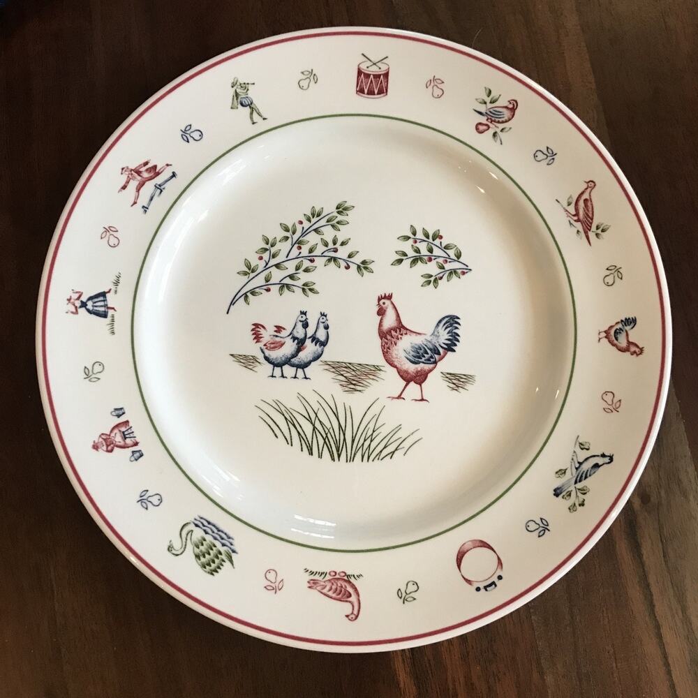 Johnson Brothers 12 Days Of Christmas Single Dinner Plate 10-1/4” Excellent - Picture 4 of 7